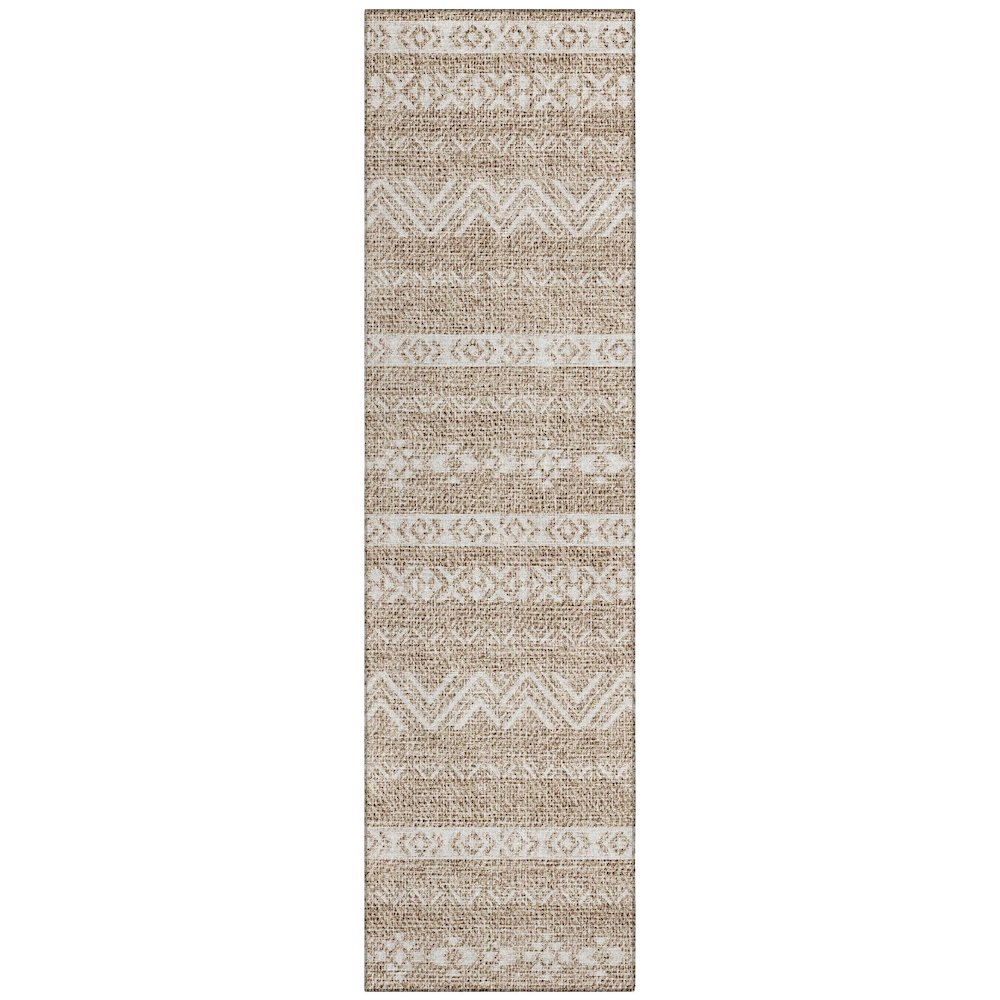 Chantille ACN803 Brown 2'3" x 7'6" Rug. Picture 1