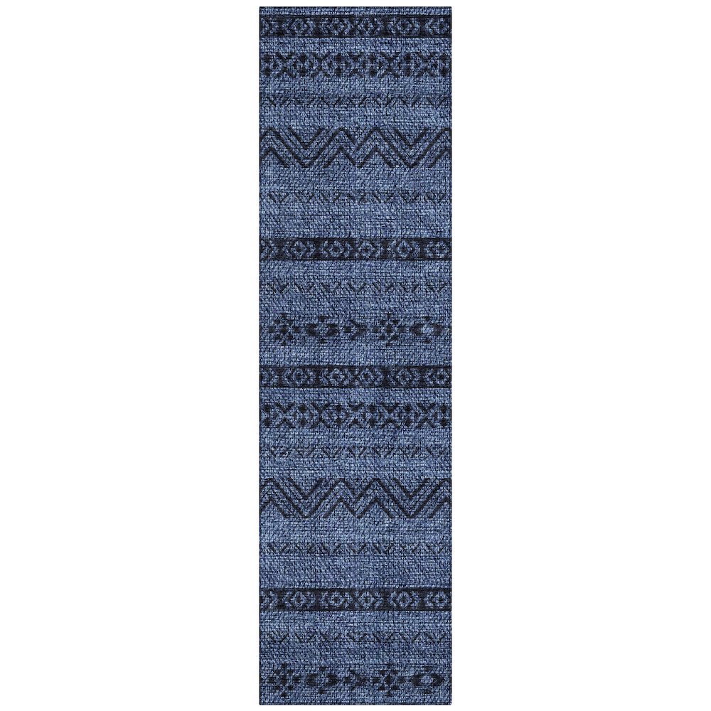 Chantille ACN803 Blue 2'3" x 7'6" Rug. Picture 1