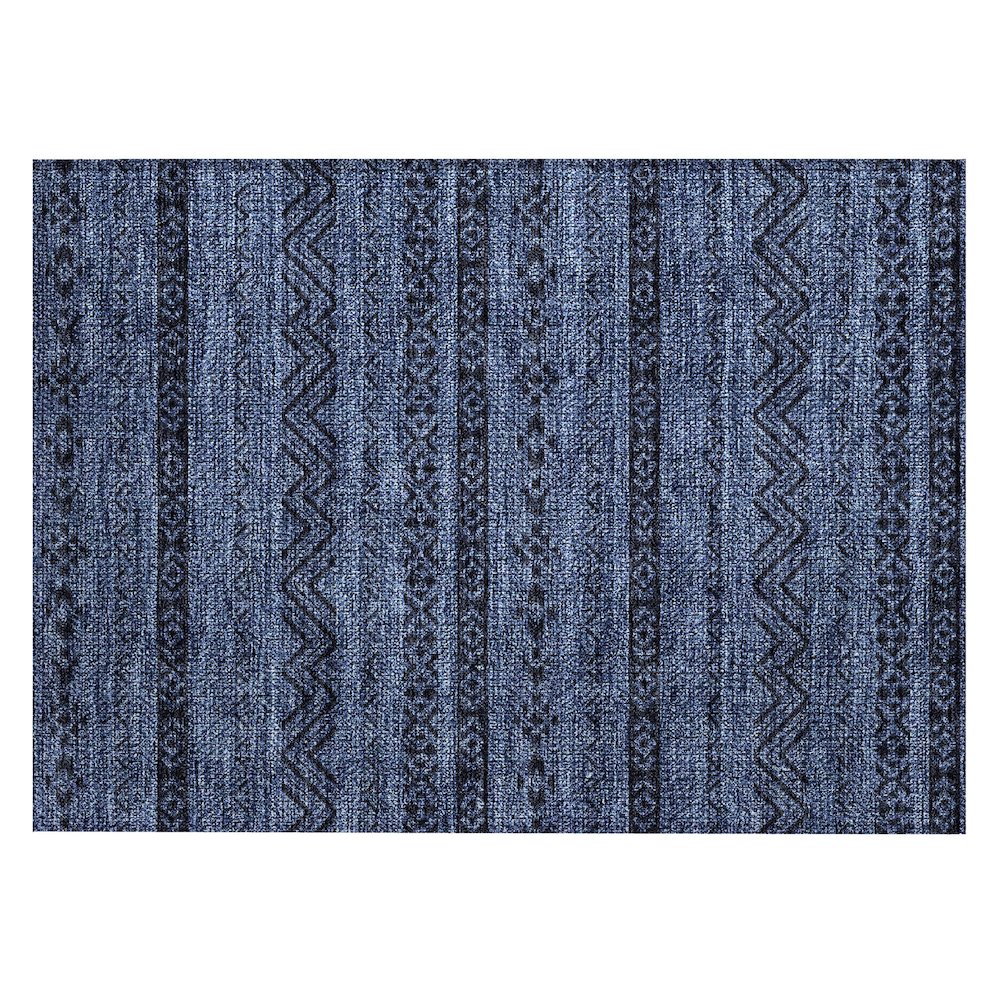 Chantille ACN803 Blue 1'8" x 2'6" Rug. Picture 1