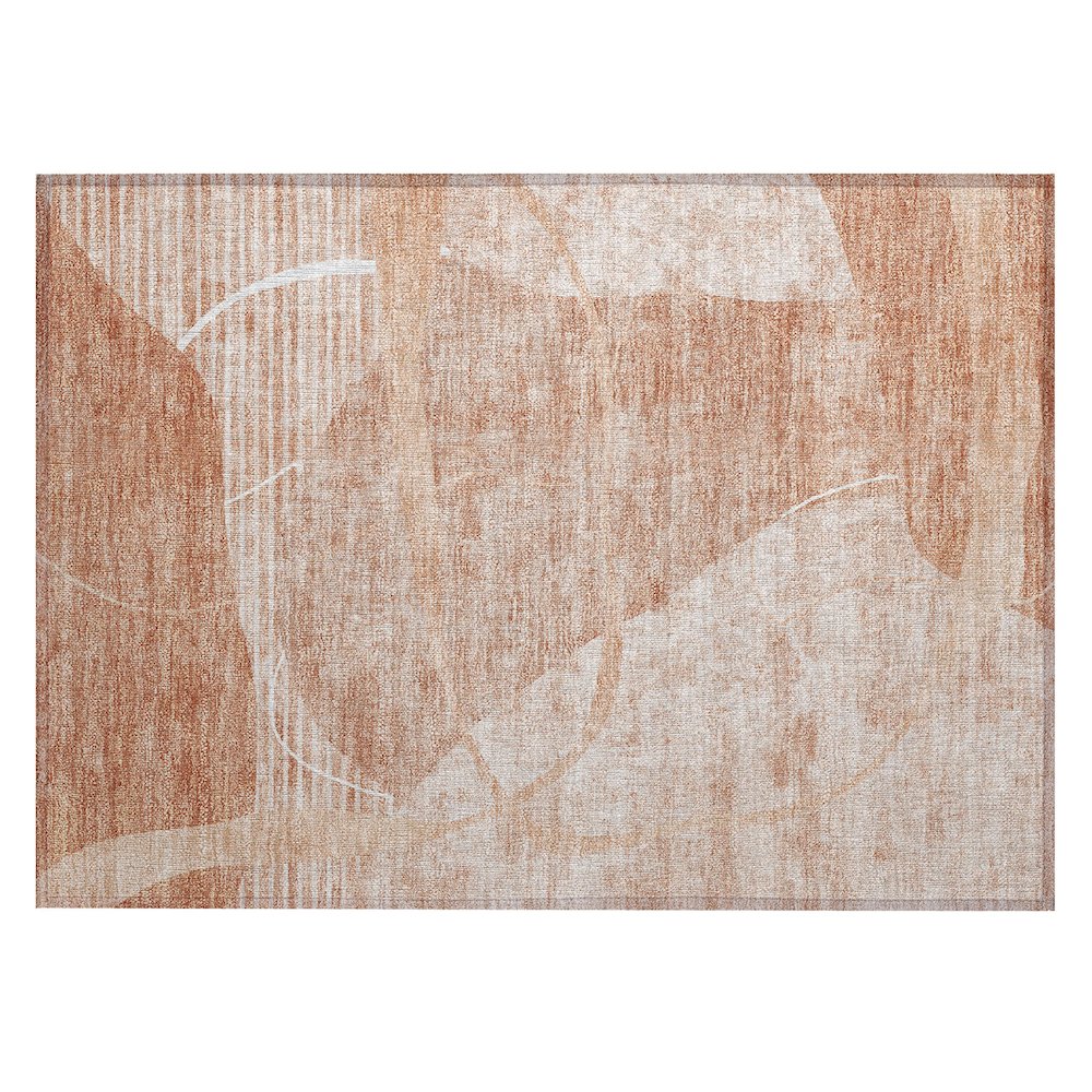 Chantille ACN805 Orange 1'8" x 2'6" Rug. Picture 1