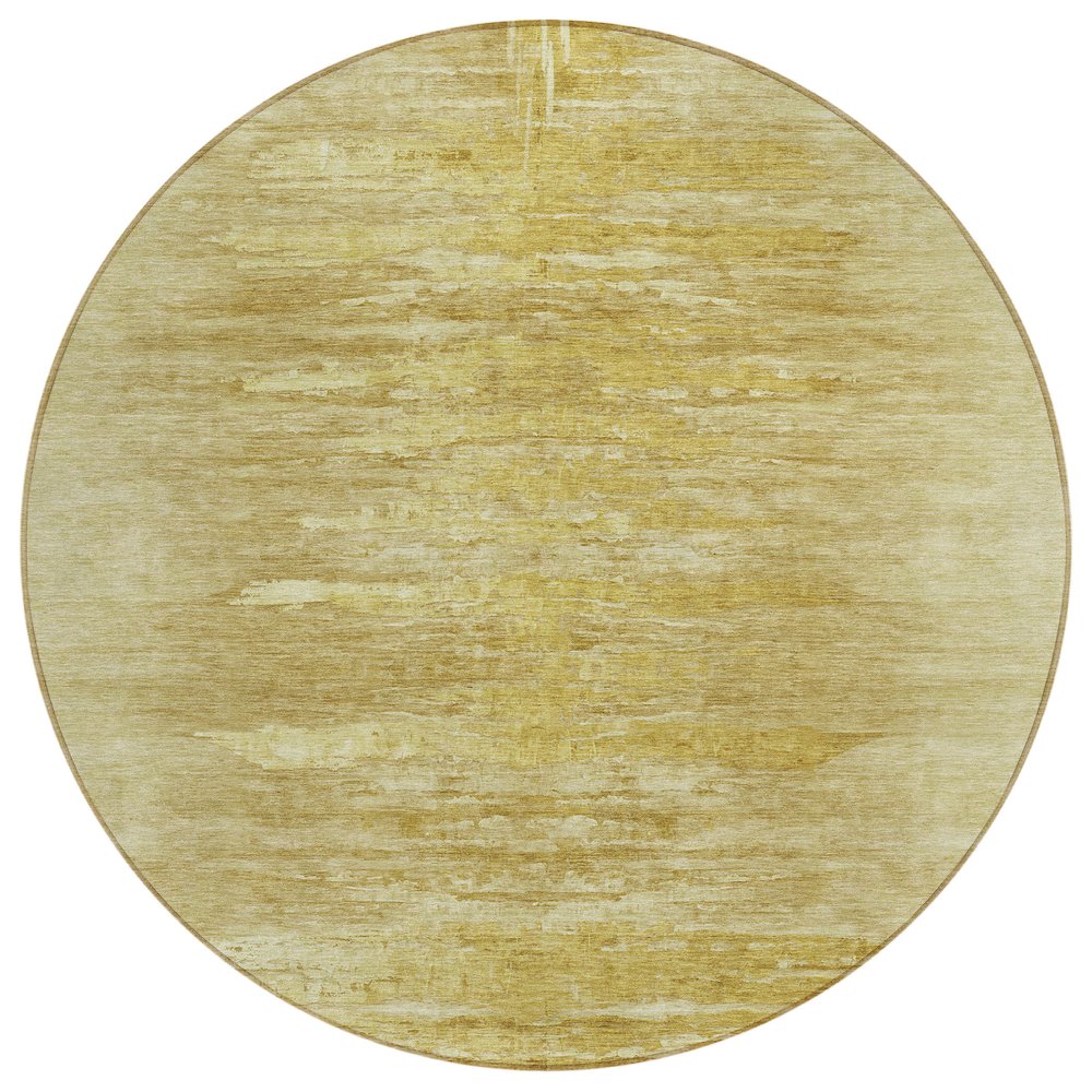 Chantille ACN806 Gold 8' x 8' Rug. Picture 1