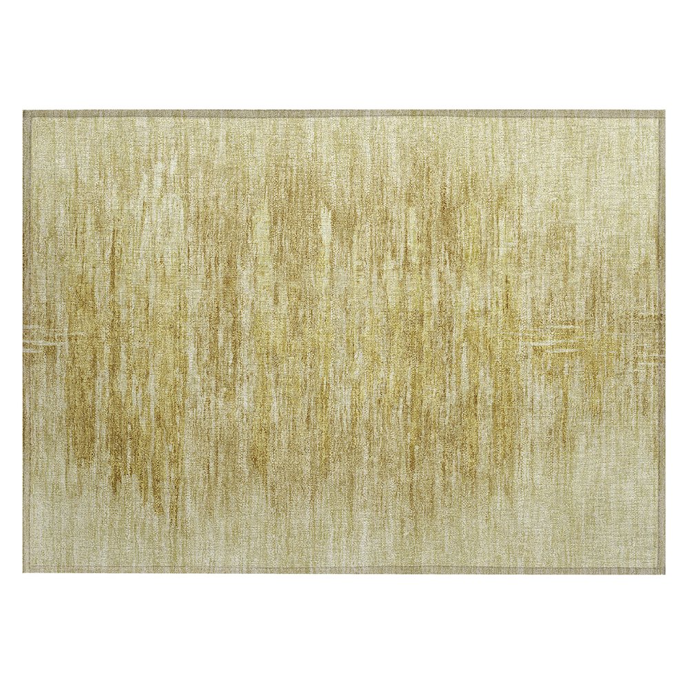 Chantille ACN806 Gold 1'8" x 2'6" Rug. Picture 1