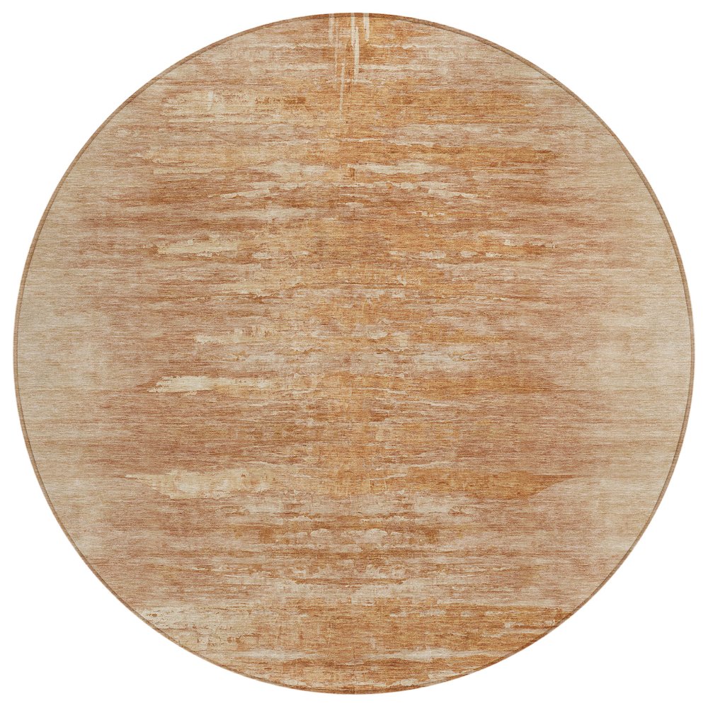 Chantille ACN806 Orange 8' x 8' Rug. Picture 1
