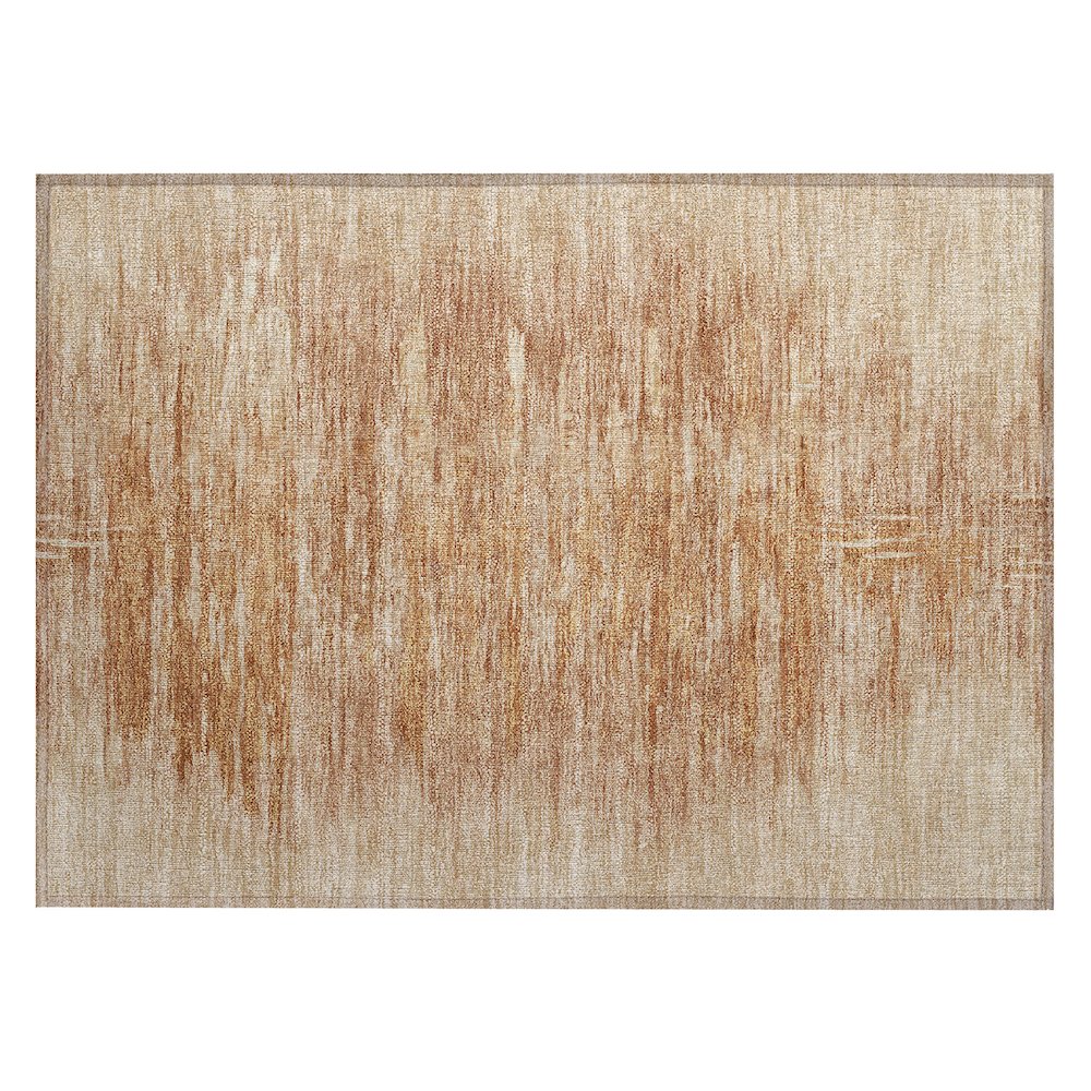 Chantille ACN806 Orange 1'8" x 2'6" Rug. Picture 1