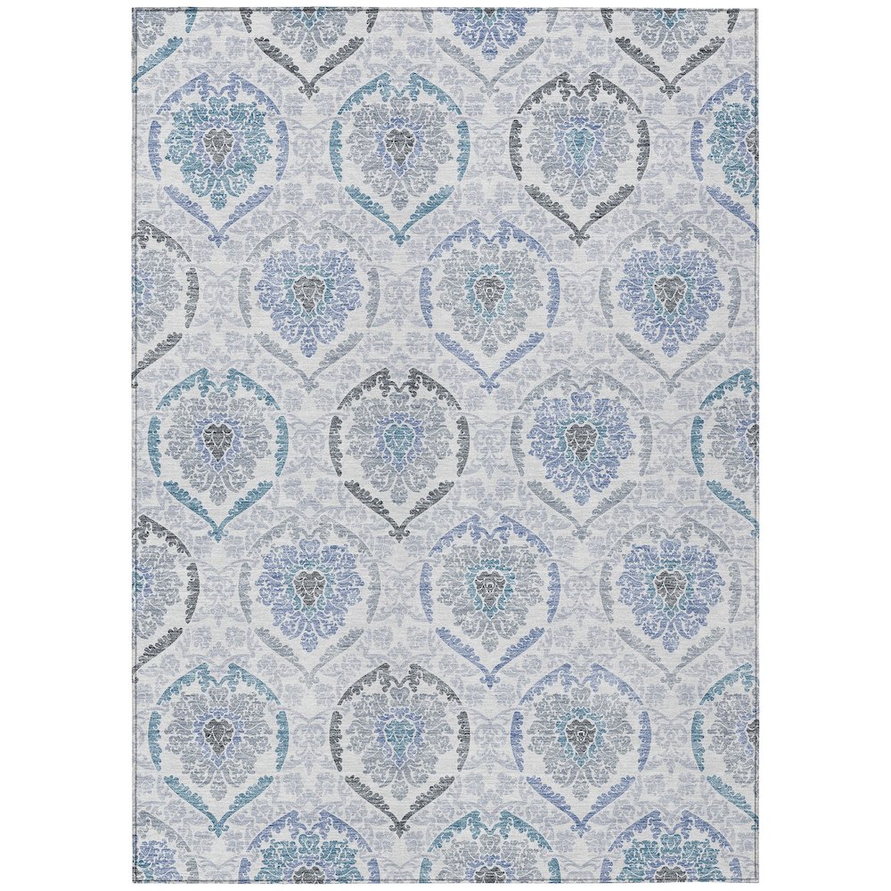 Chantille ACN808 Blue 2'6" x 3'10" Rug. Picture 1