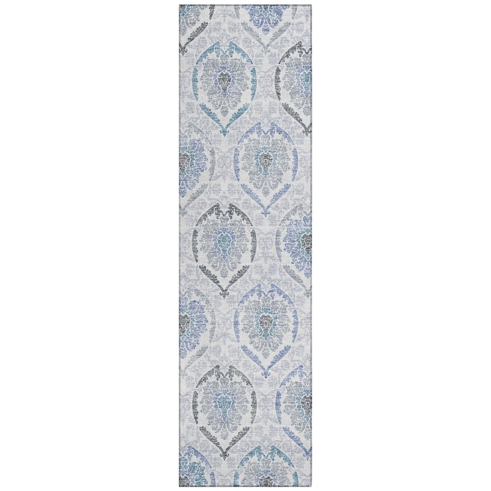 Chantille ACN808 Blue 2'3" x 7'6" Rug. Picture 1