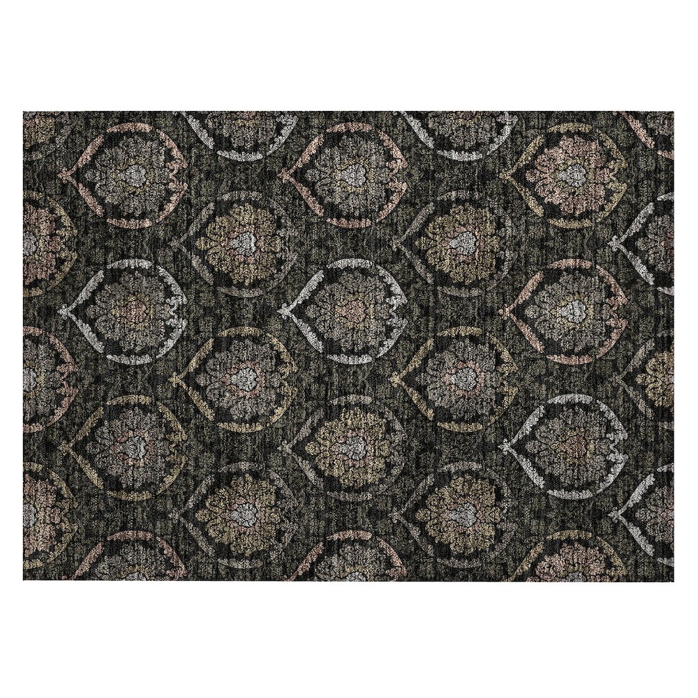 Chantille ACN809 Black 1'8" x 2'6" Rug. Picture 1