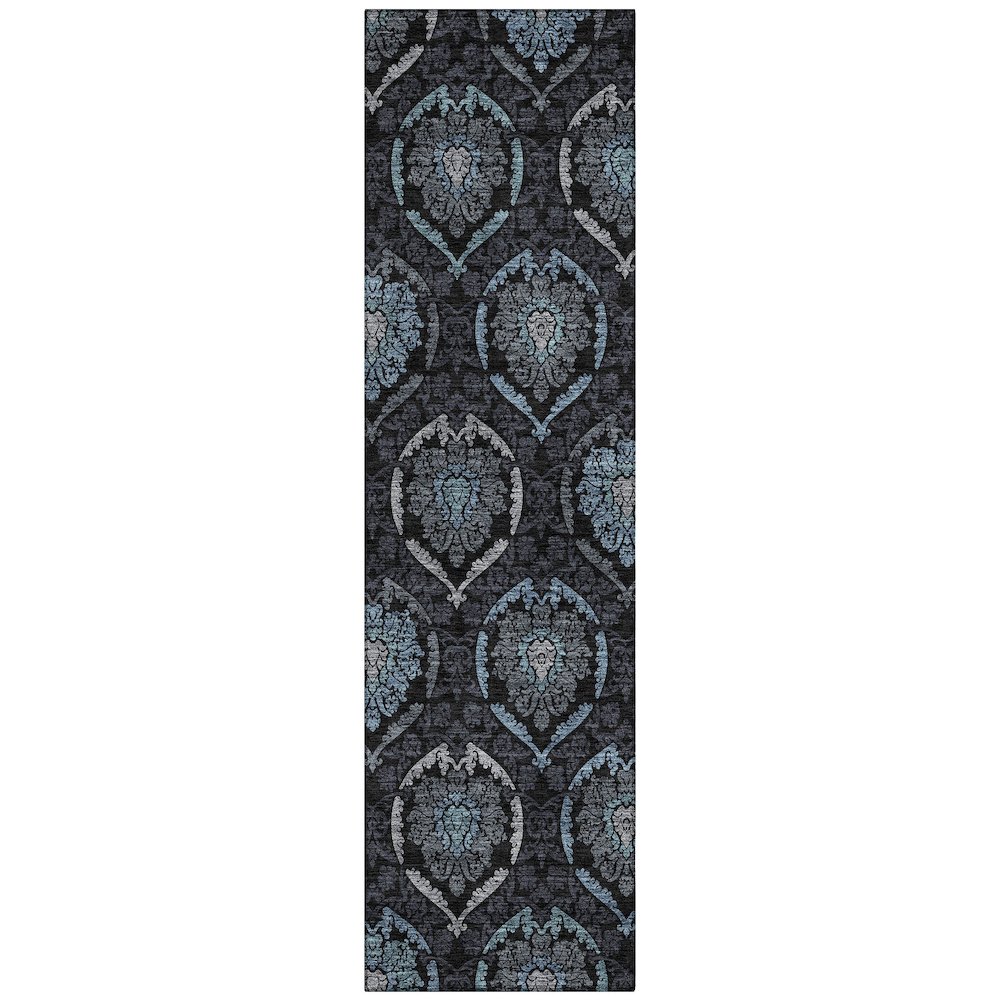 Chantille ACN809 Blue 2'3" x 7'6" Rug. Picture 1