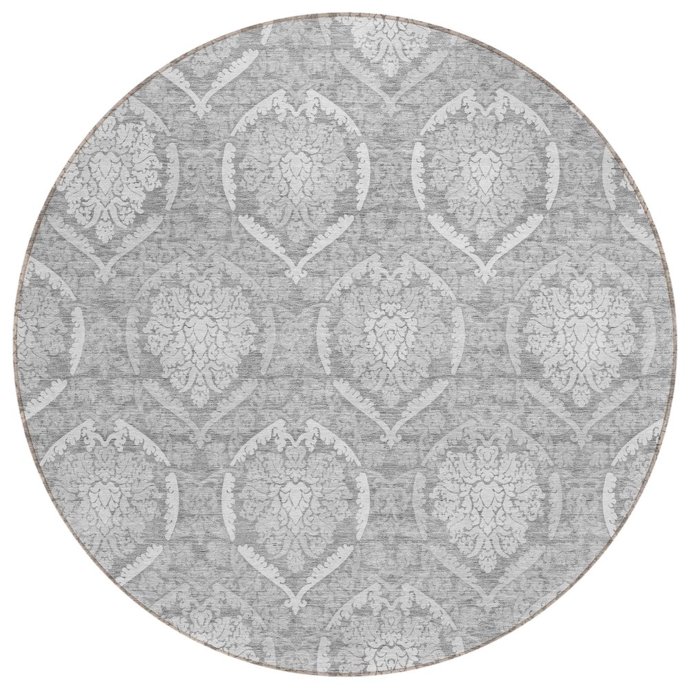 Chantille ACN810 Gray 8' x 8' Rug. Picture 1