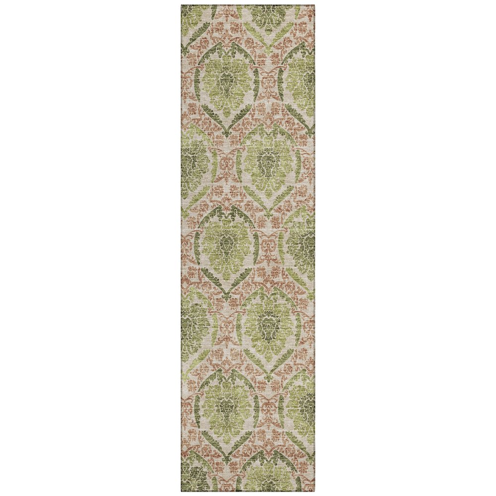 Chantille ACN811 Green 2'3" x 7'6" Rug. Picture 1