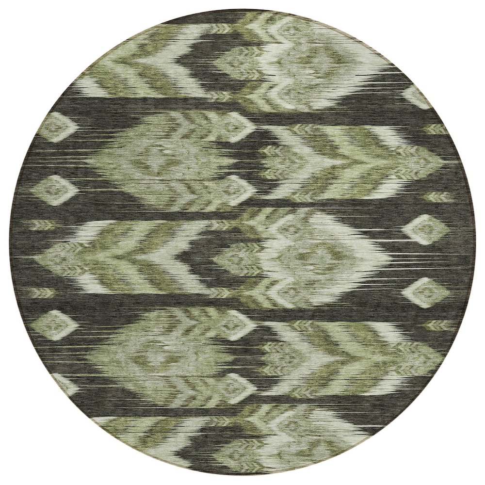 Chantille ACN812 Green 8' x 8' Rug. Picture 1