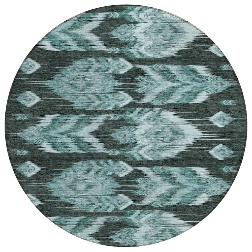 Chantille ACN812 Teal 8' x 8' Rug. Picture 1