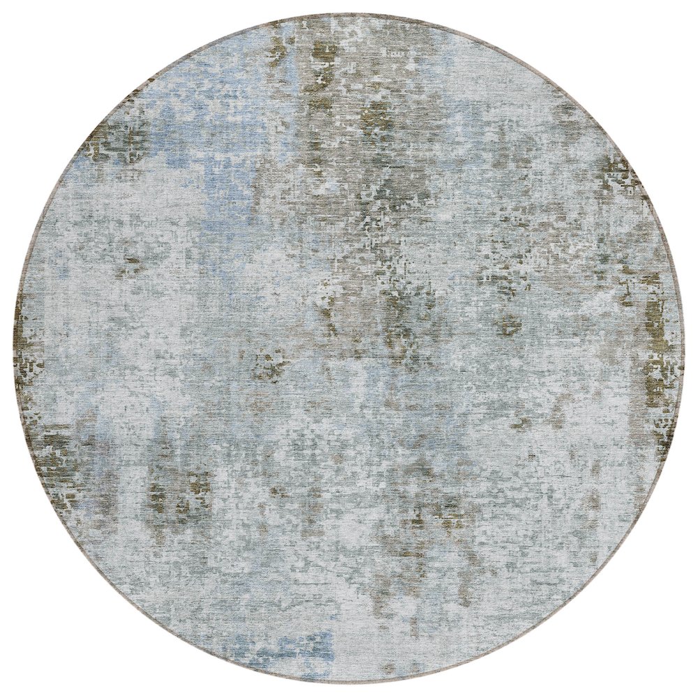 Chantille ACN814 Brown 8' x 8' Rug. Picture 1