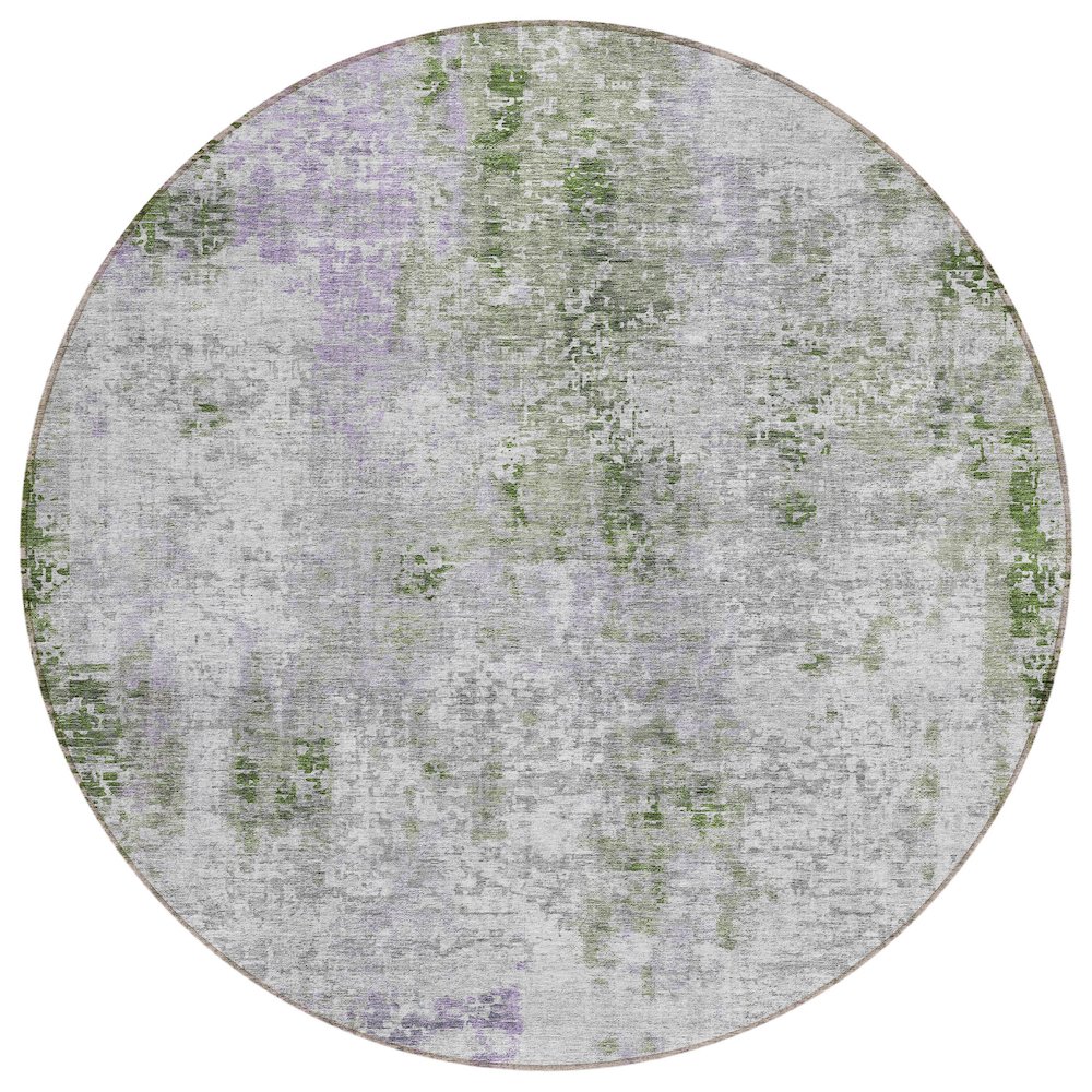 Chantille ACN814 Green 8' x 8' Rug. Picture 1