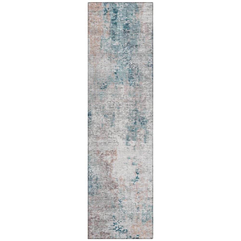 Chantille ACN814 Teal 2'3" x 7'6" Rug. Picture 1