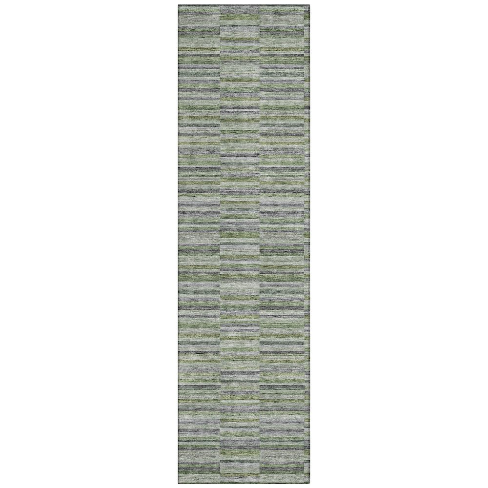 Chantille ACN816 Green 2'3" x 7'6" Rug. Picture 1