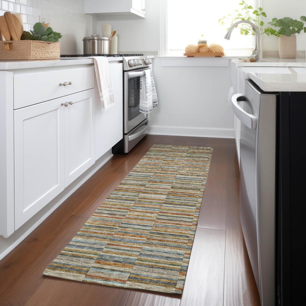 Chantille ACN816 Orange 2'3" x 7'6" Rug. Picture 5