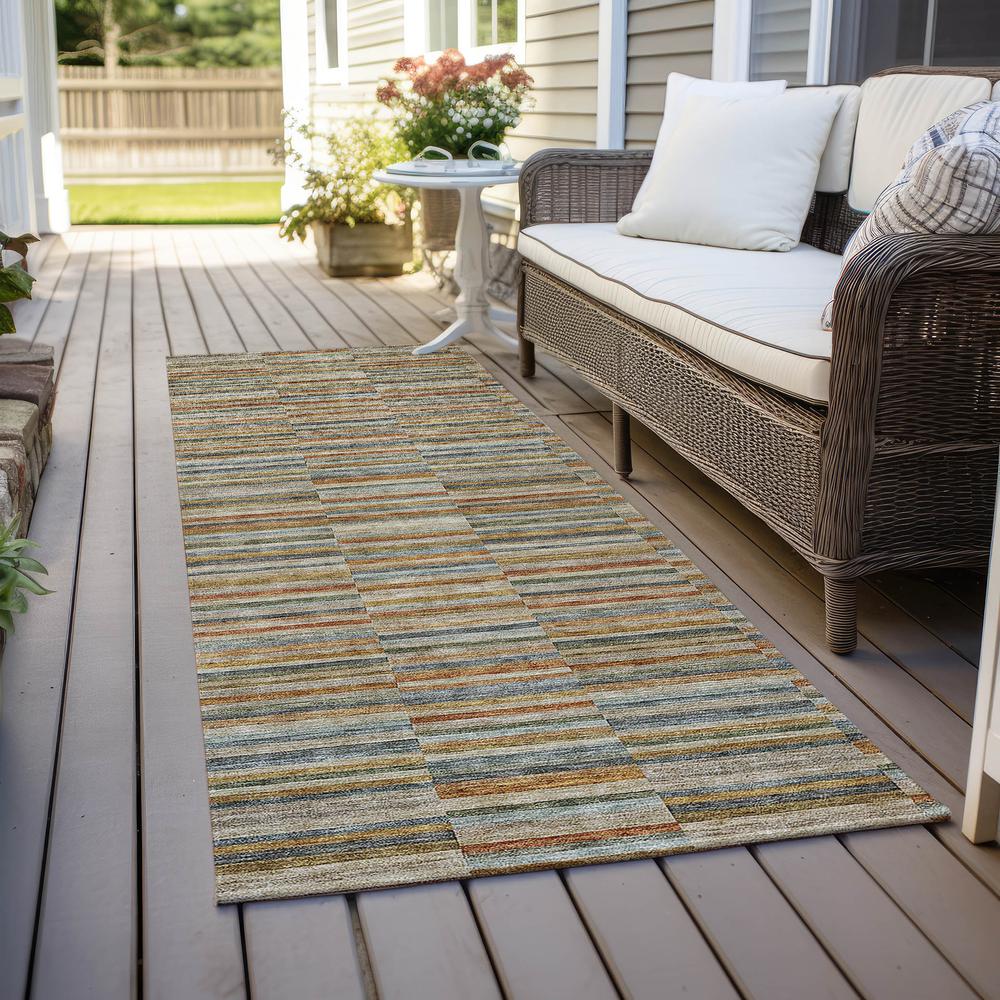 Chantille ACN816 Orange 2'3" x 7'6" Rug. Picture 6