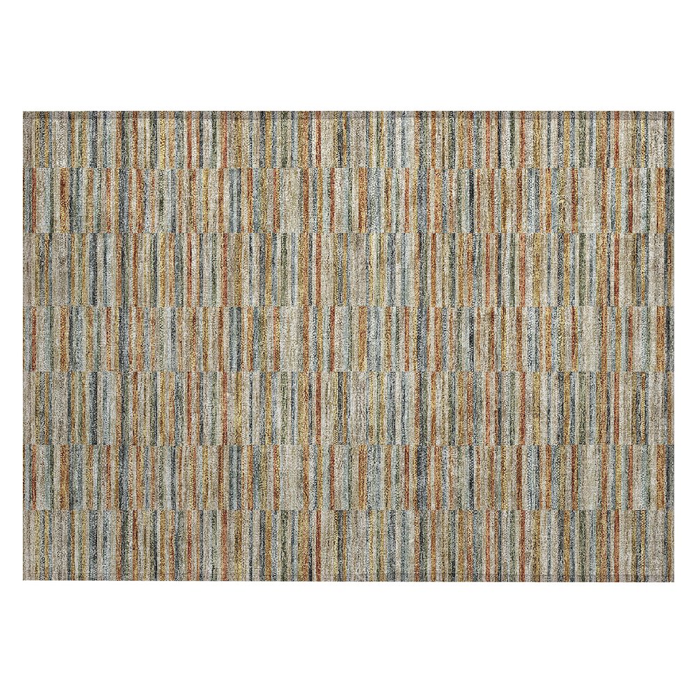 Chantille ACN816 Orange 1'8" x 2'6" Rug. Picture 1