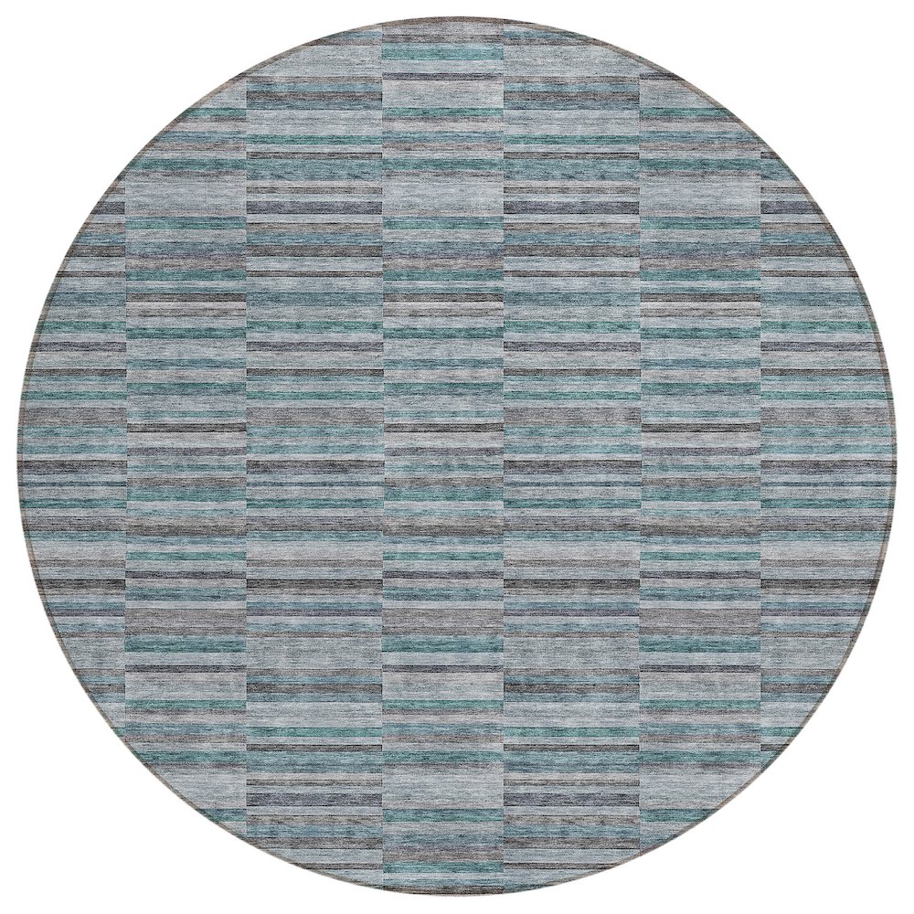Chantille ACN816 Teal 8' x 8' Rug. Picture 1