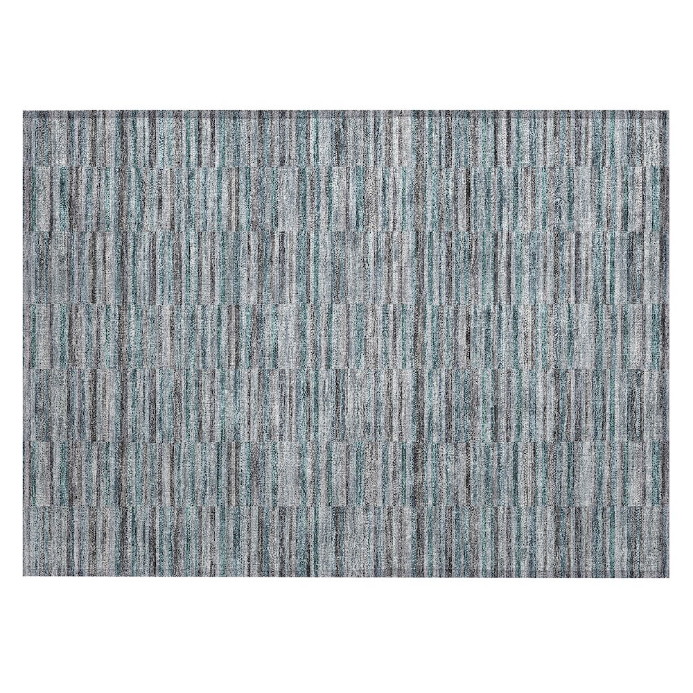 Chantille ACN816 Teal 1'8" x 2'6" Rug. Picture 1