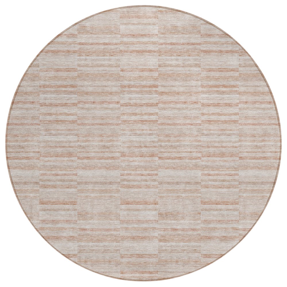 Chantille ACN817 Orange 8' x 8' Rug. Picture 1