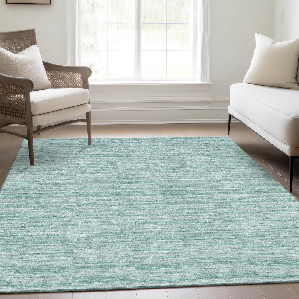 Chantille ACN817 Teal 2'6" x 3'10" Rug. Picture 5