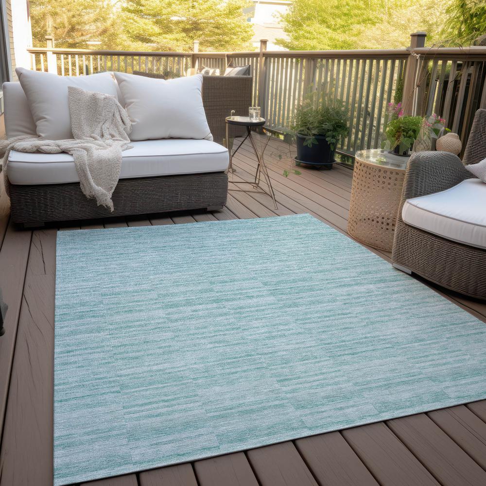 Chantille ACN817 Teal 2'6" x 3'10" Rug. Picture 7