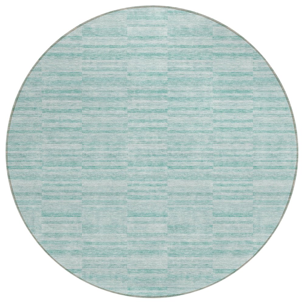 Chantille ACN817 Teal 8' x 8' Rug. Picture 1