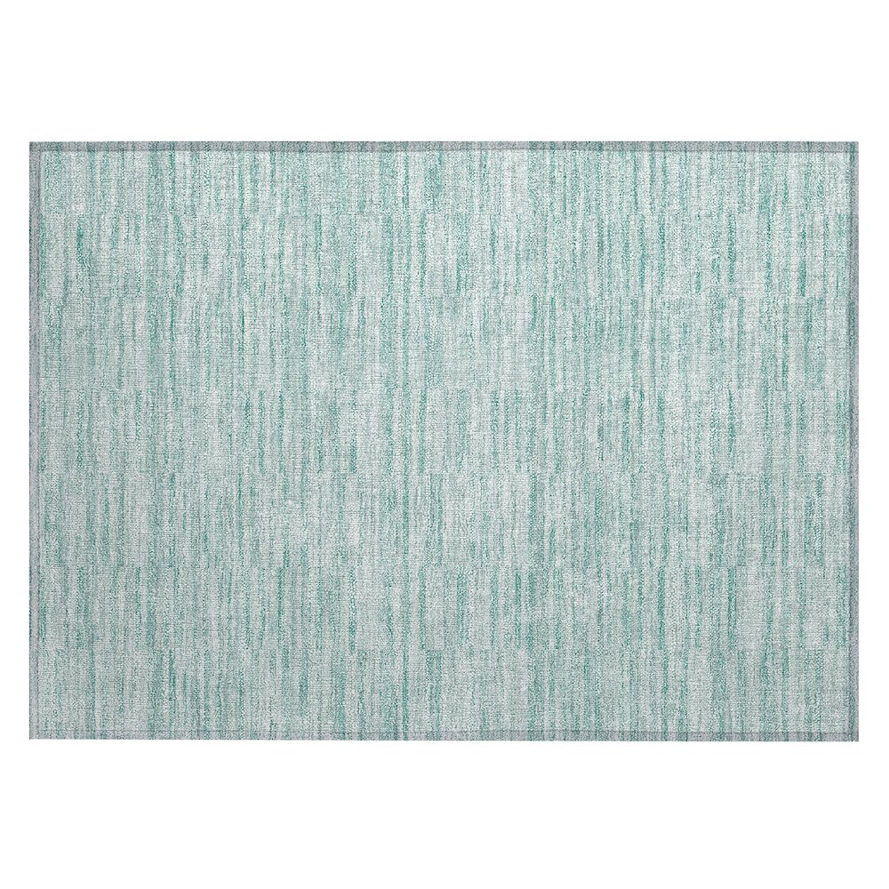 Chantille ACN817 Teal 1'8" x 2'6" Rug. Picture 1
