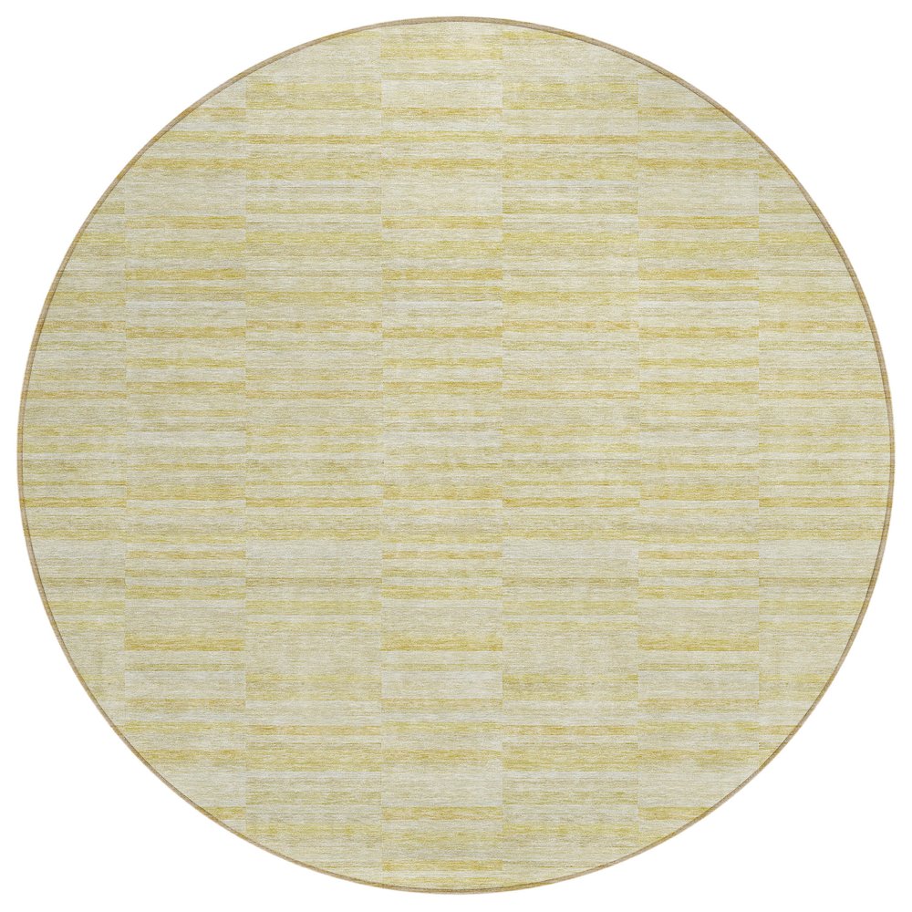 Chantille ACN817 Gold 8' x 8' Rug. Picture 1