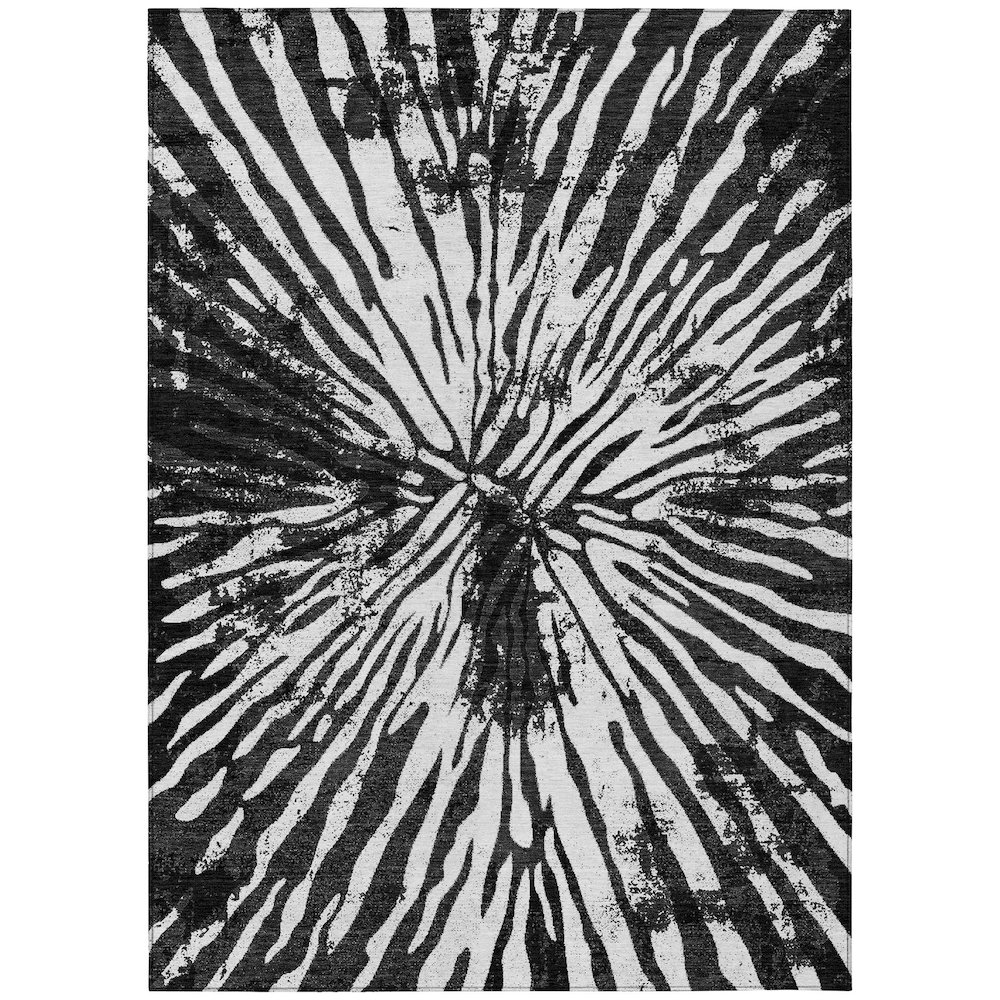 Chantille ACN818 Black 2'6" x 3'10" Rug. Picture 1