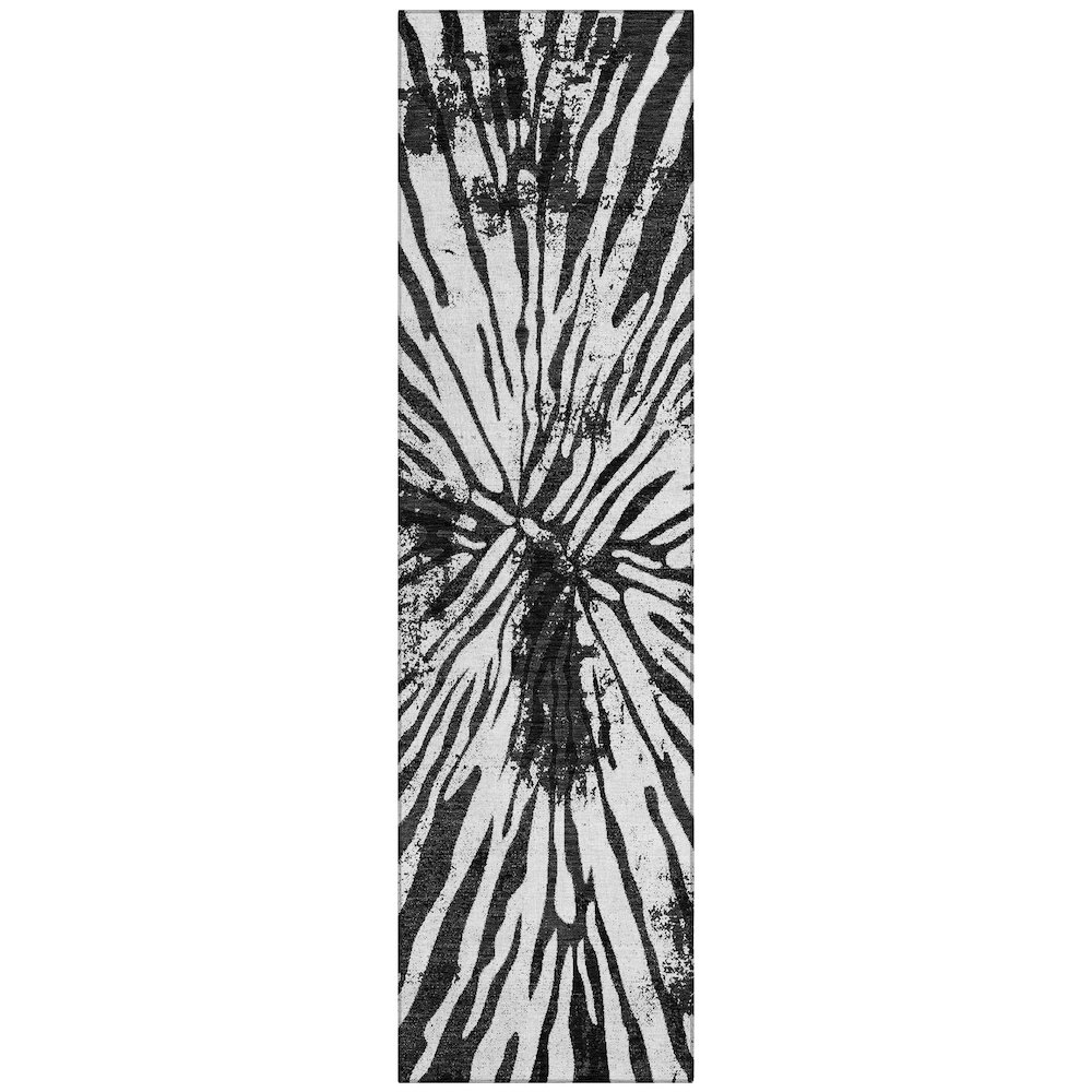 Chantille ACN818 Black 2'3" x 7'6" Rug. Picture 1