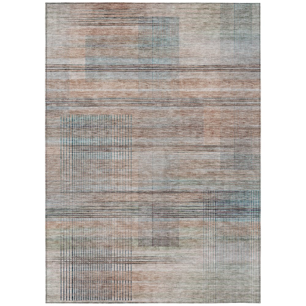 Chantille ACN819 Orange 2'6" x 3'10" Rug. Picture 1