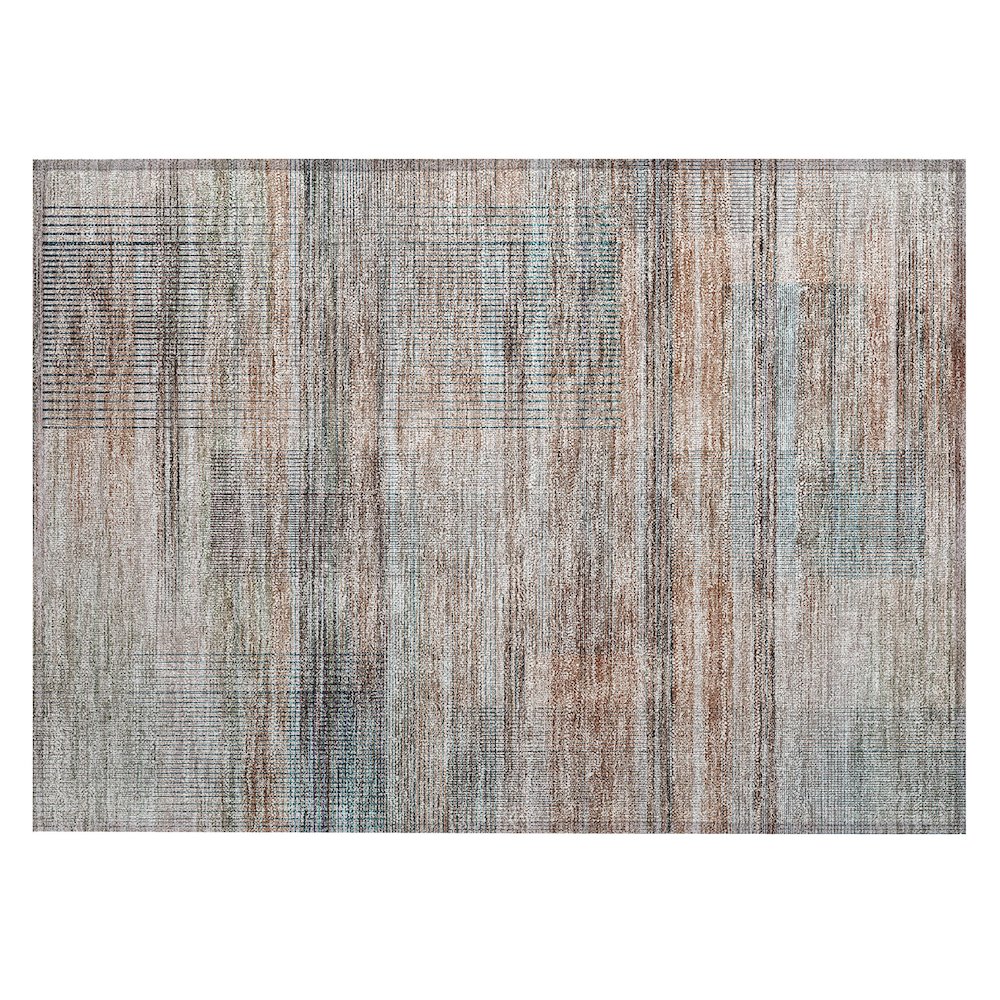 Chantille ACN819 Orange 1'8" x 2'6" Rug. Picture 1