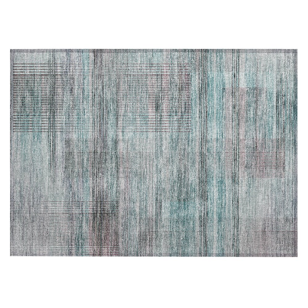 Chantille ACN819 Teal 1'8" x 2'6" Rug. Picture 1