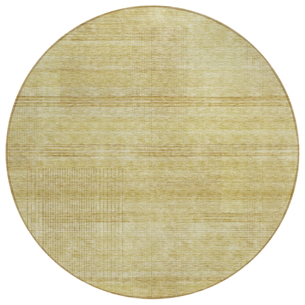Chantille ACN820 Gold 8' x 8' Rug. Picture 1