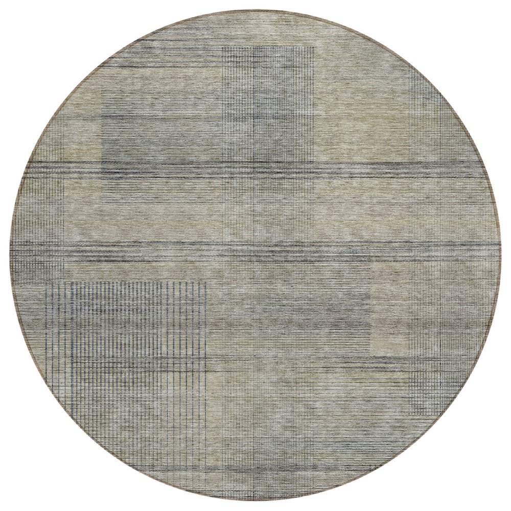 Chantille ACN820 Brown 8' x 8' Rug. Picture 1