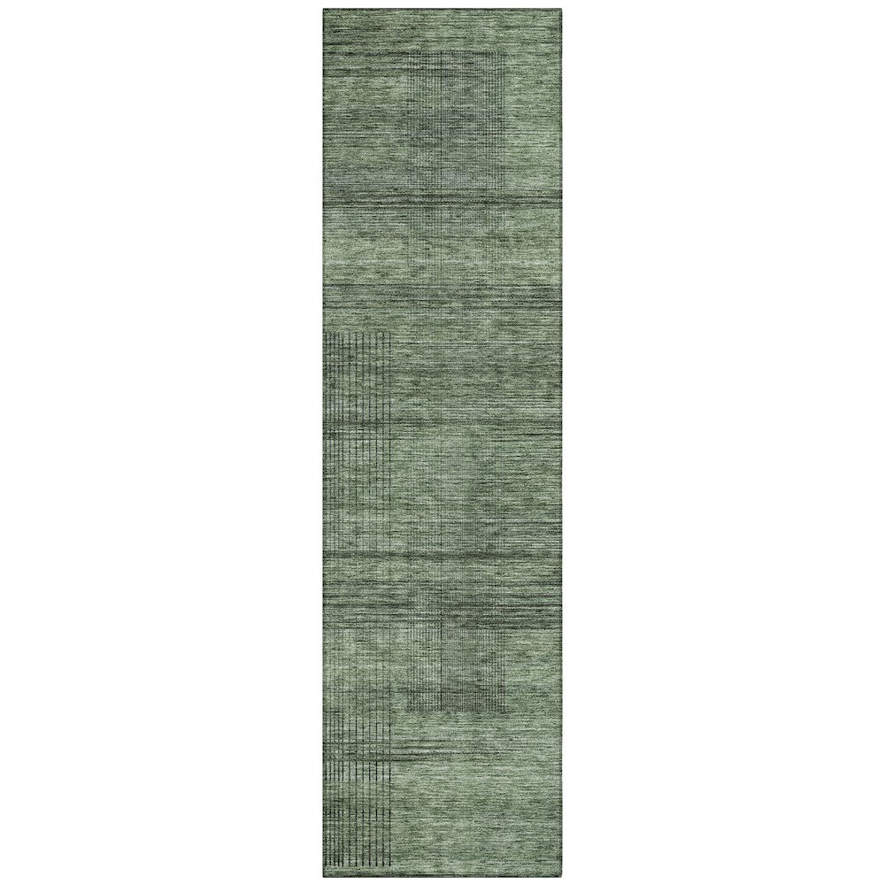 Chantille ACN820 Green 2'3" x 7'6" Rug. Picture 1