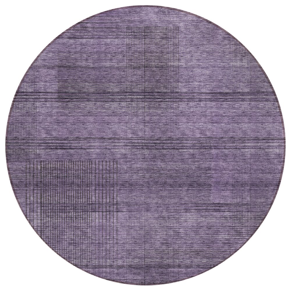 Chantille ACN820 Purple 8' x 8' Rug. Picture 1