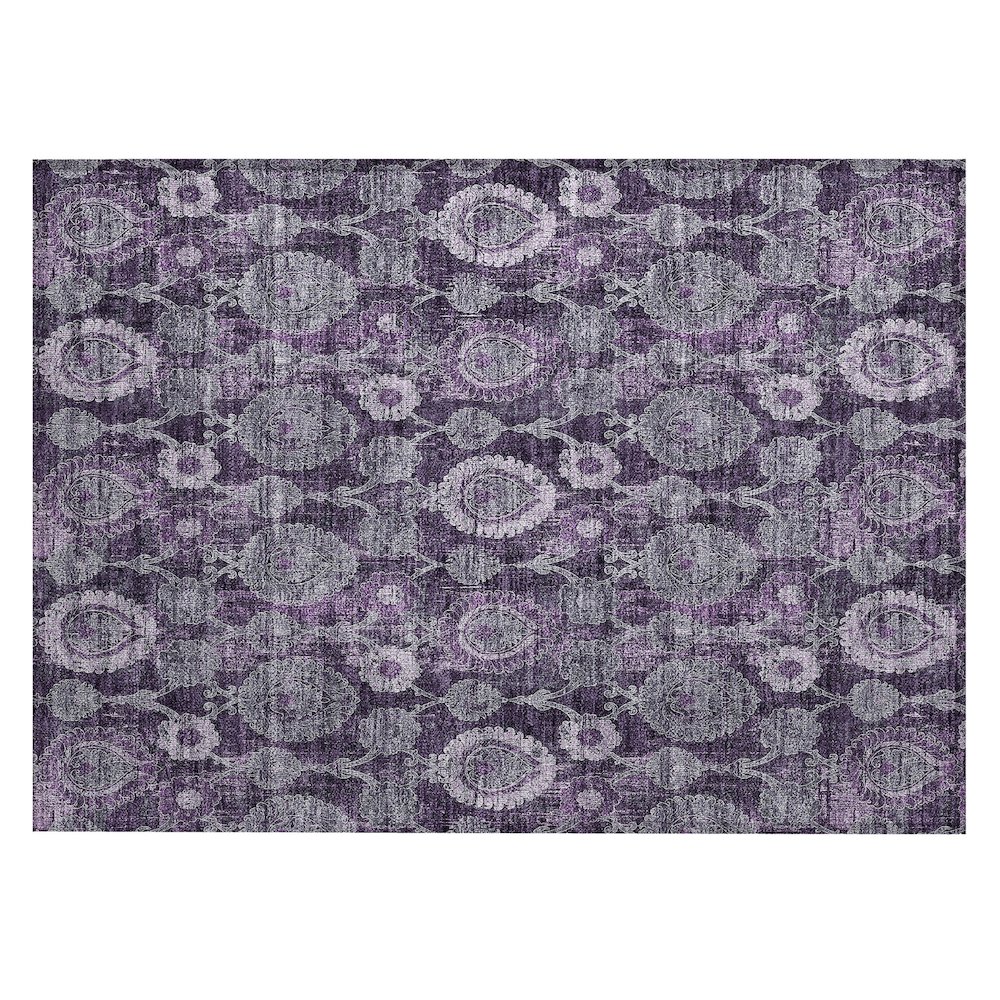 Chantille ACN821 Purple 1'8" x 2'6" Rug. Picture 1