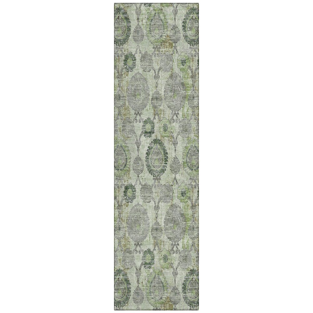 Chantille ACN821 Green 2'3" x 7'6" Rug. Picture 1
