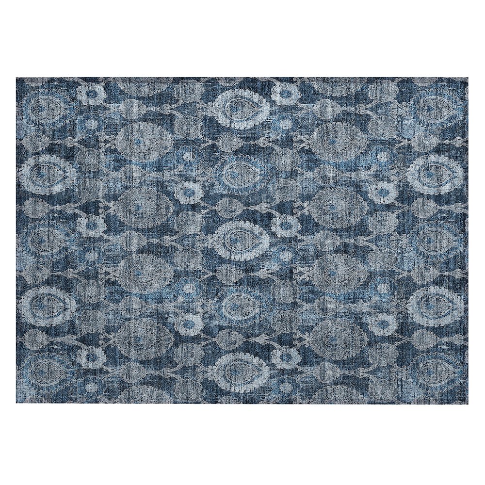 Chantille ACN821 Blue 1'8" x 2'6" Rug. Picture 1