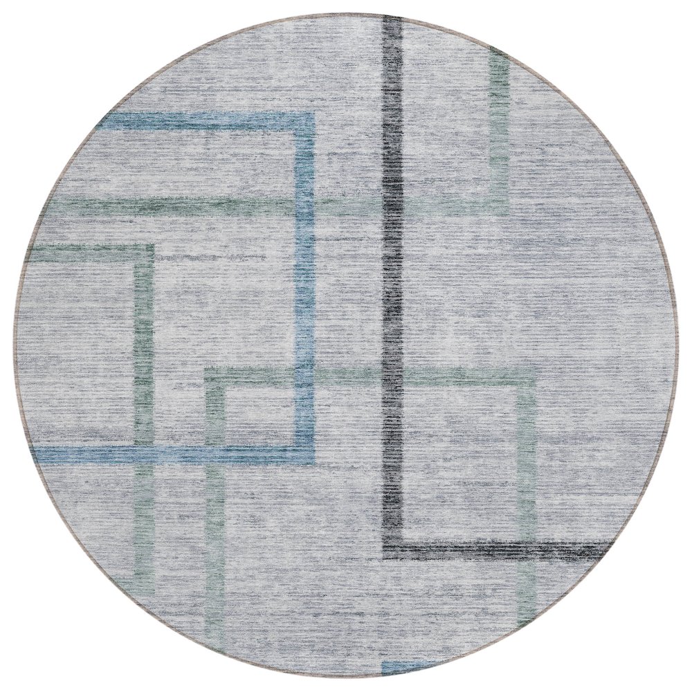 Chantille ACN826 Gray 8' x 8' Rug. Picture 1
