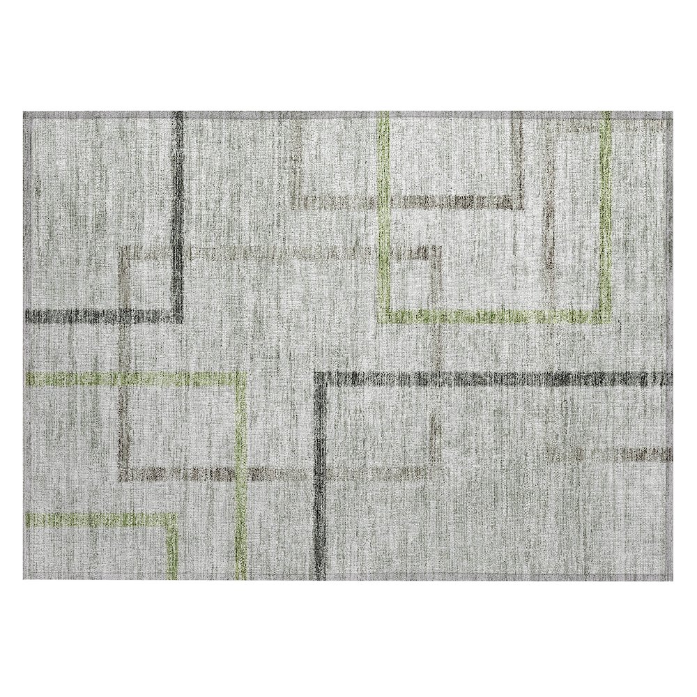 Chantille ACN826 Green 1'8" x 2'6" Rug. Picture 1