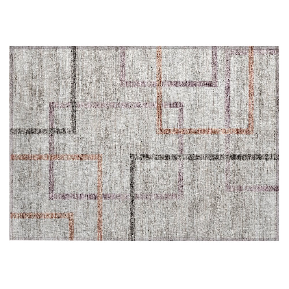 Chantille ACN826 Brown 1'8" x 2'6" Rug. Picture 1