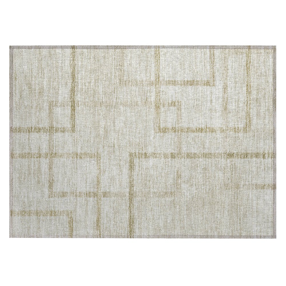 Chantille ACN827 Brown 1'8" x 2'6" Rug. Picture 1