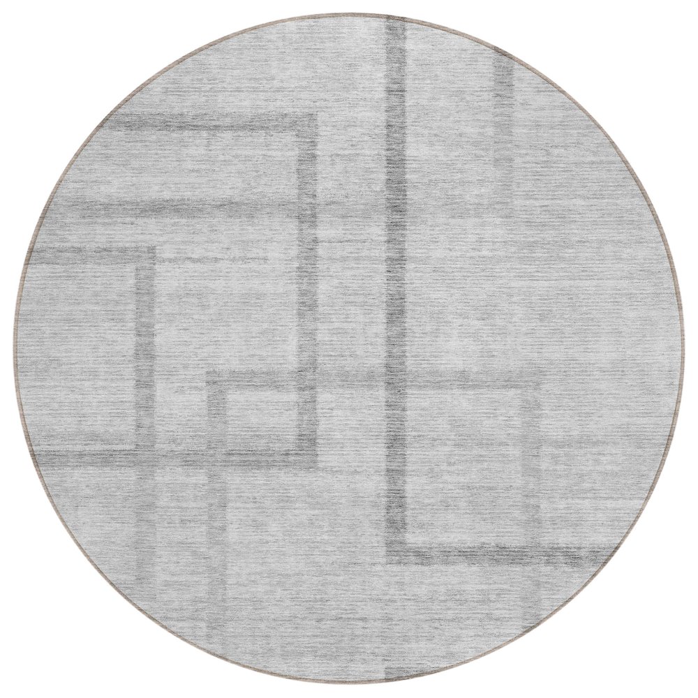 Chantille ACN827 Gray 8' x 8' Rug. Picture 1