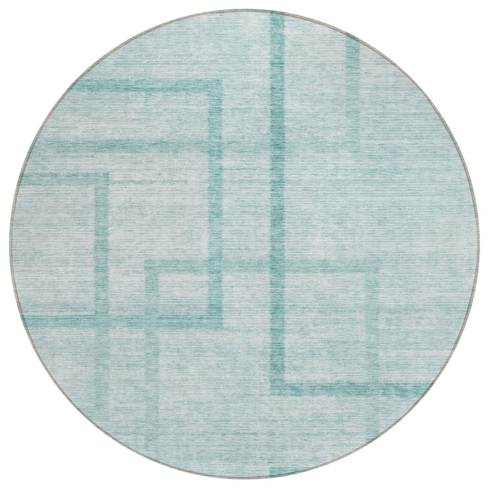 Chantille ACN827 Teal 8' x 8' Rug. Picture 1