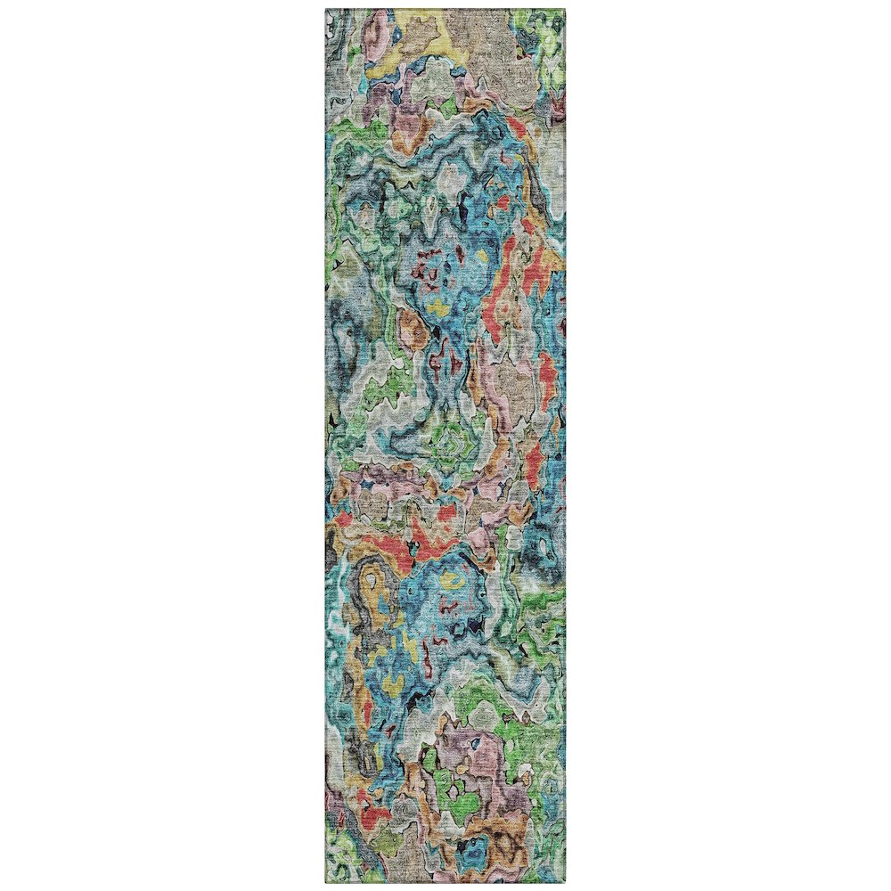 Chantille ACN829 Blue 2'3" x 7'6" Rug. Picture 1